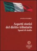 Aspetti storici del diritto tributario. Spunti di studio