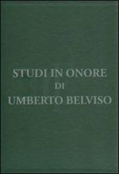 Studi in onore di Umberto Belviso