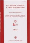 Economia, imprese e mercati finanziari. Rivista quadrimestrale (2011). 1.
