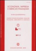 Economia impresa e mercati finanziari (2011). 3.