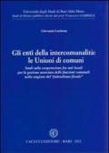 Gli enti della intercomunalità. Le unioni di comuni. Studi sulla cooperazione fra enti locali per la gestione associata delle funzioni comunali...