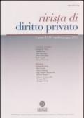 Rivista di diritto privato (2012)