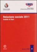 Relazione sociale 2011. Ambito di Bari