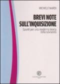 Brevi note sull'inquisizione. Spunti per una moderna teoria della sovranità