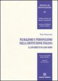 Pluralismo e personalismo nella Costituzione italiana. Il contributo di Aldo Moro