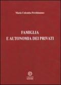 Famiglia e autonomia dei privati