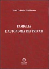 Famiglia e autonomia dei privati