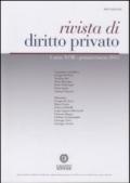 Rivista di diritto privato (2013)