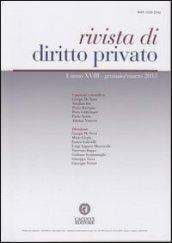 Rivista di diritto privato (2013)