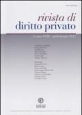 Rivista di diritto privato (2013): Rivista di diritto privato - 2 Anno XVIII - Aprile/Giugno 2013