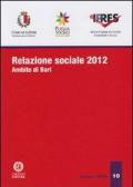 Relazione sociale 2012. Ambito di Bari