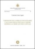 Emissione di cambiali finanziarie e accesso delle piccole e medie imprese al mercato dei capitali