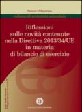 Riflessioni sulle novità introdotte dalla direttiva 2013/34/UE in materia di bilanzio di esercizio