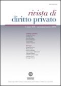 Rivista di diritto privato (2014)