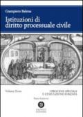 Istituzioni di diritto processuale civile: 3