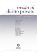 Rivista di diritto privato (2014)