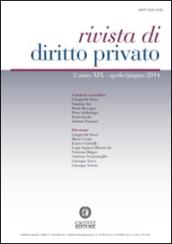 Rivista di diritto privato (2014)