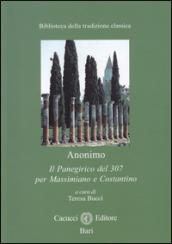 Il panegirico del 307 per Massimiano e Costantino