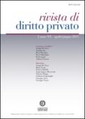 Rivista di diritto privato (2015)