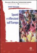 Spunti e riflessioni sull'Europa