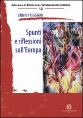 Spunti e riflessioni sull'Europa