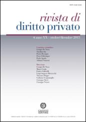 Rivista di diritto privato (2015): 4