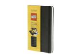 Limited edition lego - ruled large notebook, black brick