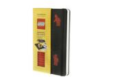 Limited edition lego - plain large notebook, red brick