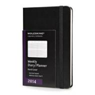 MOLESKINE WEEKLY DIARY VERTICAL HARD COVER BLACK 2014 LARGE