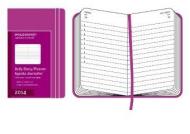 MOLESKINE DAILY DIARY/PLANNER 2014 HARD COVER MAGENTA