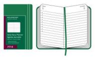 MOLESKINE DAILY DIARY/PLANNER 2014 HARD COVER GREEN