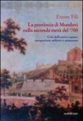 La provincia di Mondovì nella seconda metà del '700. Crisi dell'antico regime, occupazione militare e sommosse