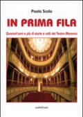 In prima fila. Quarant'anni e più di storie e volti del Teatro Marenco