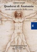 Quaderni di anatomia. Tavole anatomiche della testa