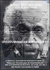 A Critical analysis of Einstein's article