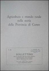 Agricoltura e mondo rurale nella storia della provincia di Cuneo