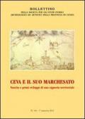 Ceva e il suo marchesato. Nascita e primi sviluppi di una signoria territoriale