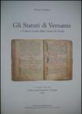 Gli statuti di Vernante e il diritto locale della contea di Tenda del codex statutorum loci Vernenti (1554). Ediz. critica