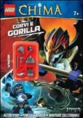 Corvi e gorilla. Legends of Chima. Lego. Con gadget