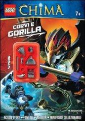 Corvi e gorilla. Legends of Chima. Lego. Con gadget