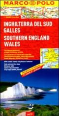Inghilterra del Sud, Galles 1:300.000. Ediz. multilingue