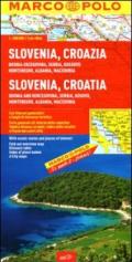 Slovenia, Croazia, Bosnia-Erzegovina, Serbia, Kossovo, Montenegro, Albania, Macedonia 1:800.000