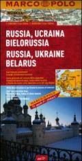 Russia, Ucraina, Bielorussia 1:2.000.000. Ediz. multilingue