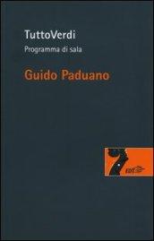 TuttoVerdi. Programma di sala