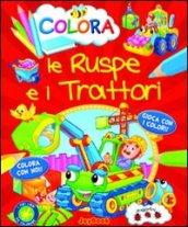 Colora le ruspe e i trattori