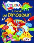 Colora il mondo dei dinosauri