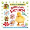 Animali della fattoria. Gioca e divertiti! Libro puzzle. Ediz. illustrata