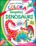 Colora simpatici dinosauri