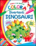 Colora divertenti dinosauri