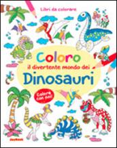 Coloro il divertente mondo dei dinosauri